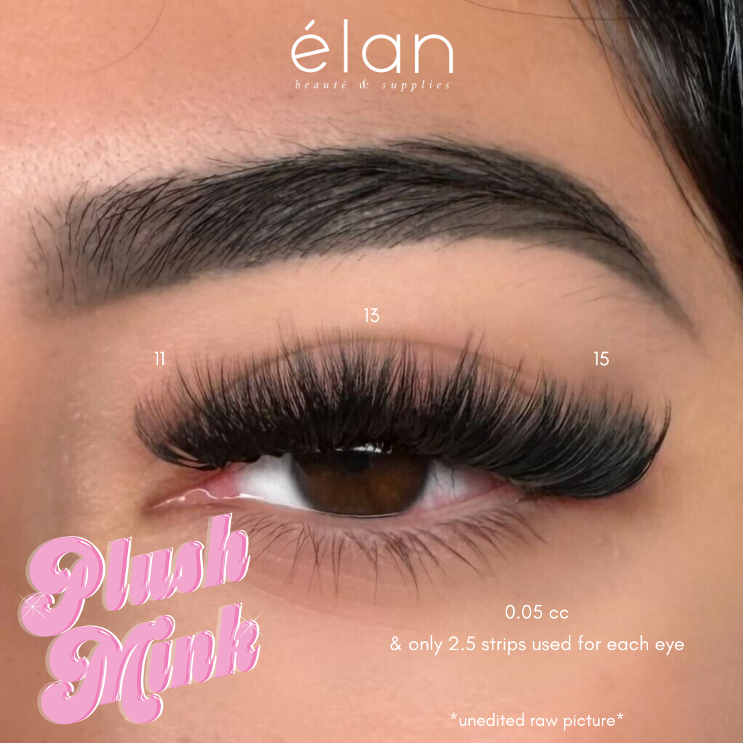 0.07 PLUSH MINK lash trays (PLUSH +FLUFF) đ°