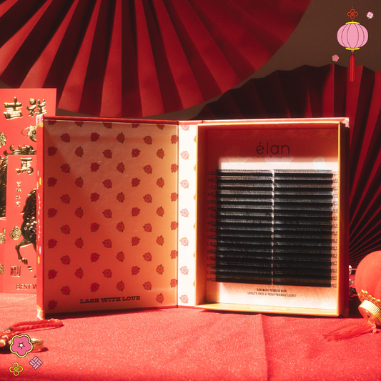 lucky year big boi lash tray (fox eye & uu)