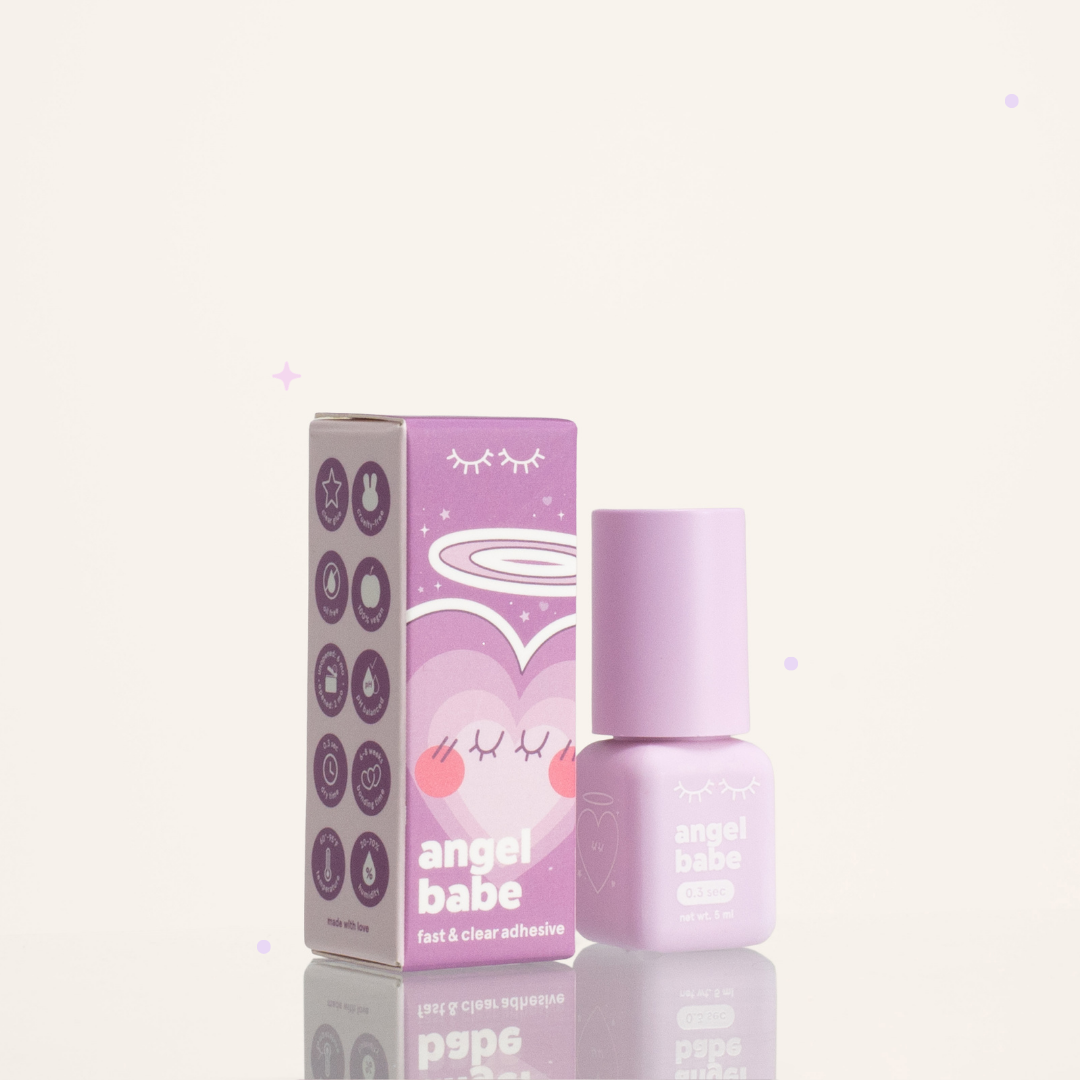 ANGEL BABE 0.3sec clear adhesive