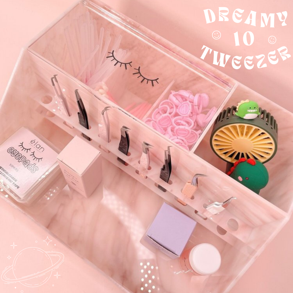 the DREAMY 10 tweezer organizer