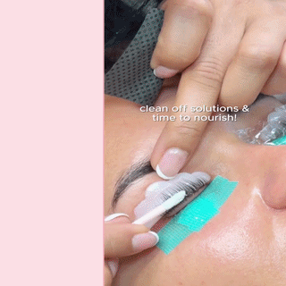 korean lash lift step 3 — nourish lotion