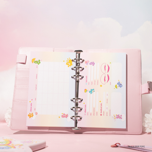 CARE BEARS client info diary