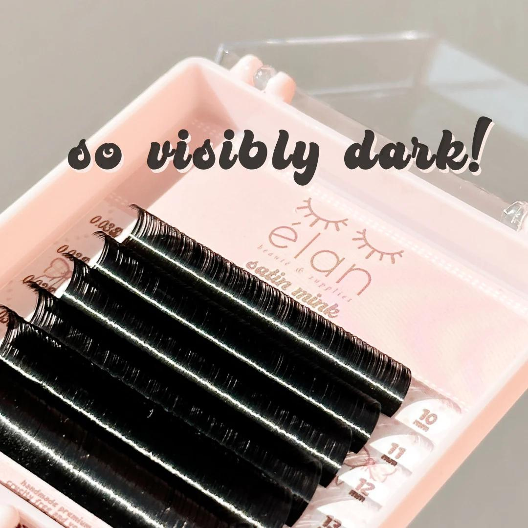 MINI TESTER TRAY satin mink (DARKEST lashes) 🎀