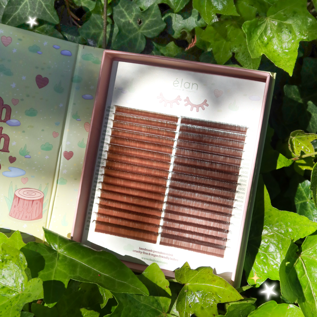 earthy brown big boi lash tray
