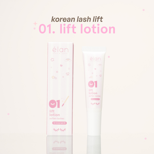 korean lash lift 3-step lotion bundle