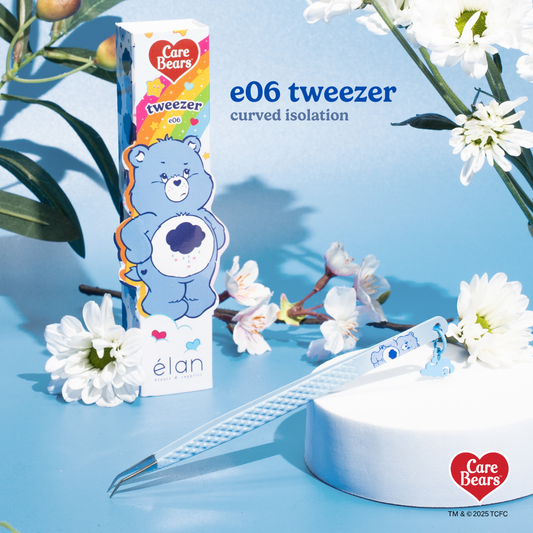 CARE BEARS e06 curved isolation tweezer