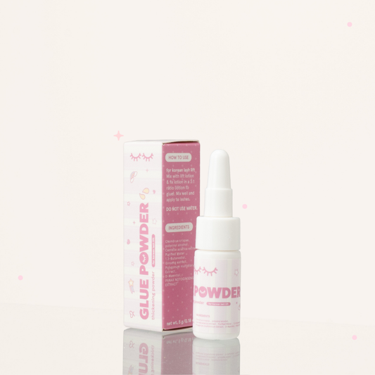korean lash lift glue powder