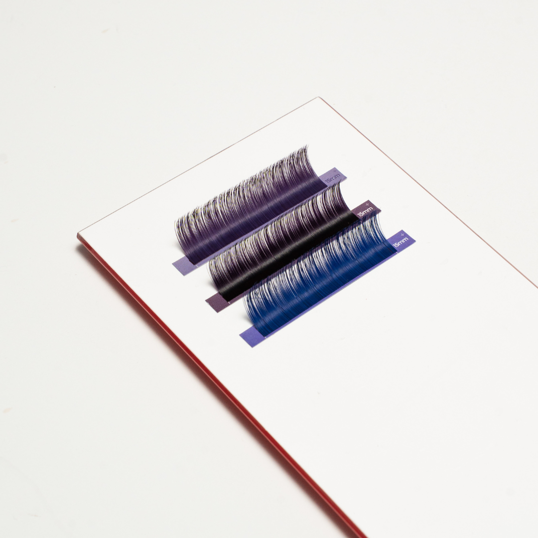 midnight matte NUE color lashes