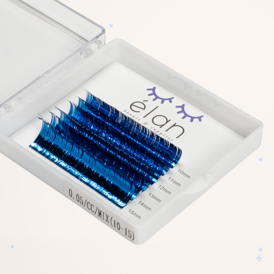 mini holo tinsel lashes