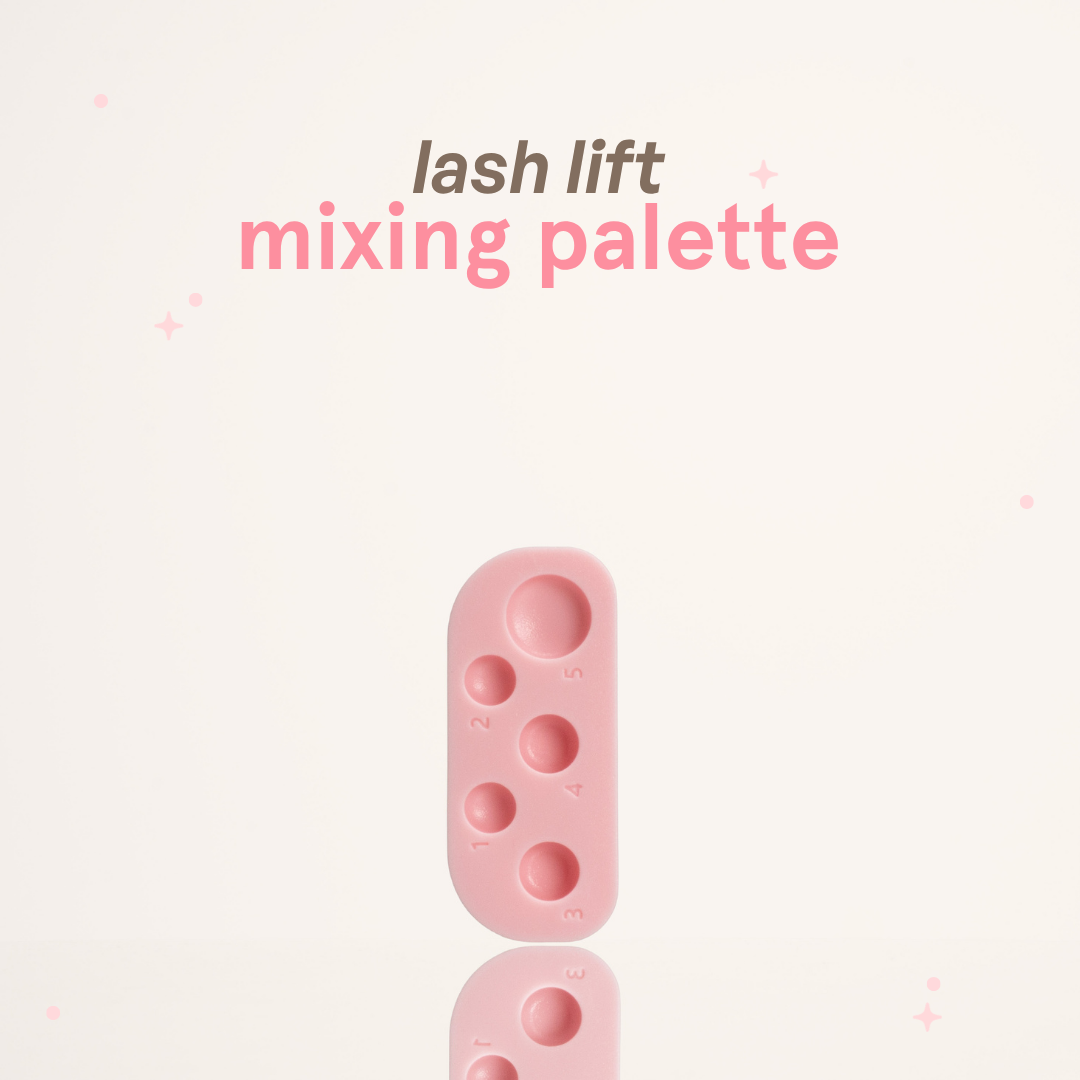 lash lift mixing palette