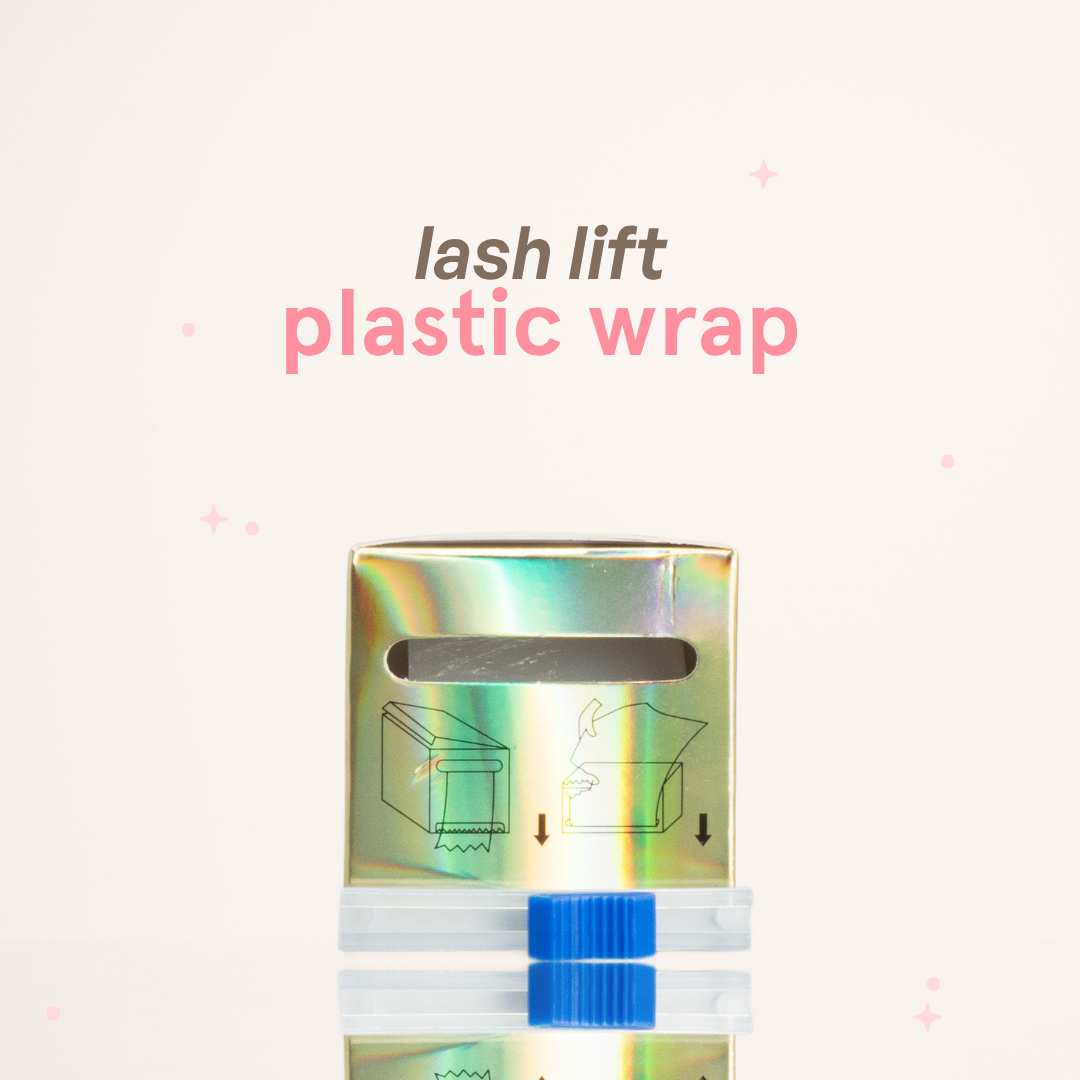lash lift plastic wrap