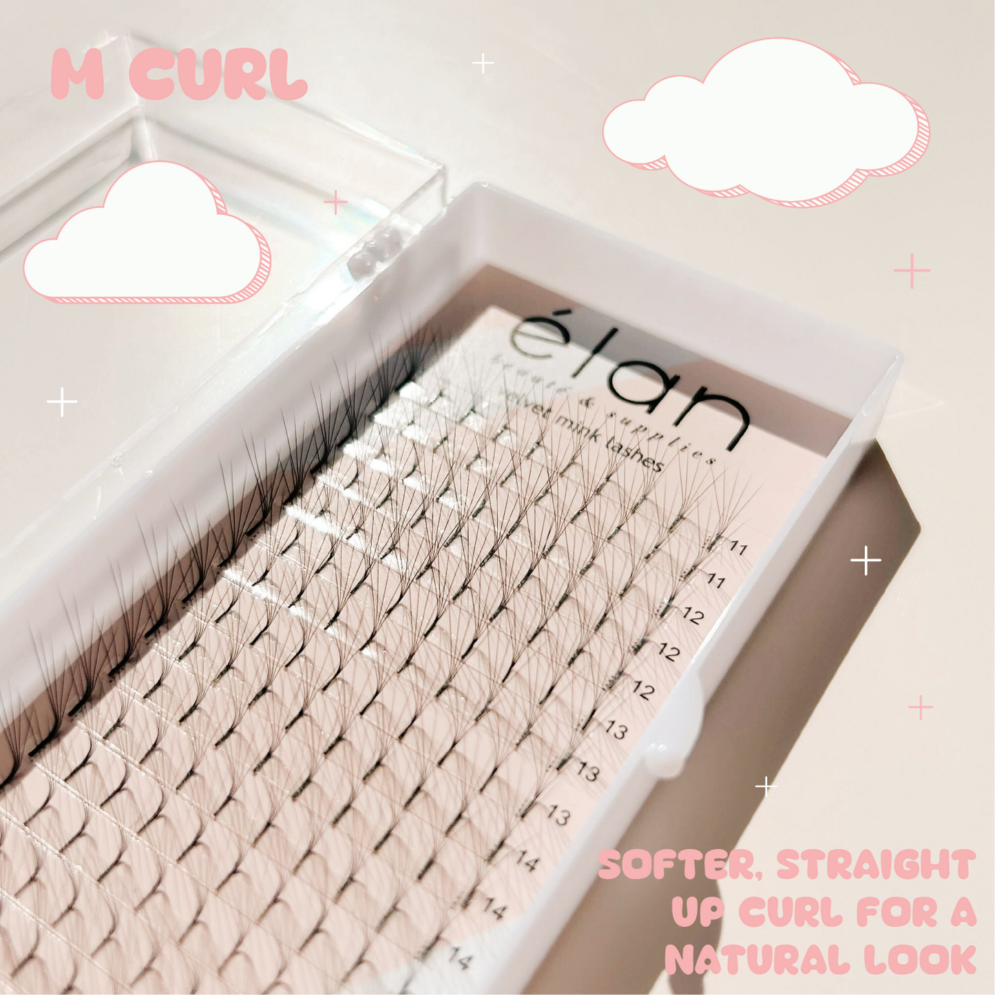 PREMADE SPECIALITY CURLS 0.05 velvet mink lashes