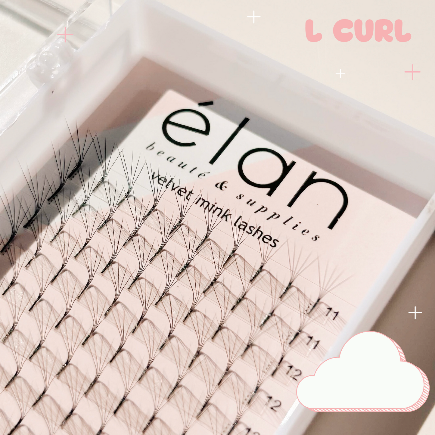 PREMADE SPECIALITY CURLS 0.05 velvet mink lashes