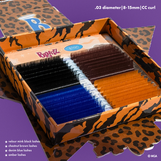 BRATZ sasha big boi lash tray
