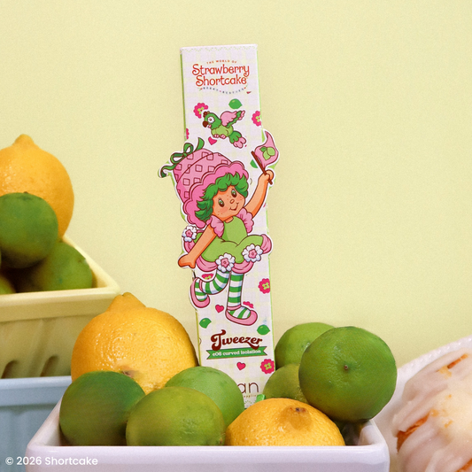 STRAWBERRY SHORTCAKE e06 curved isolation tweezer