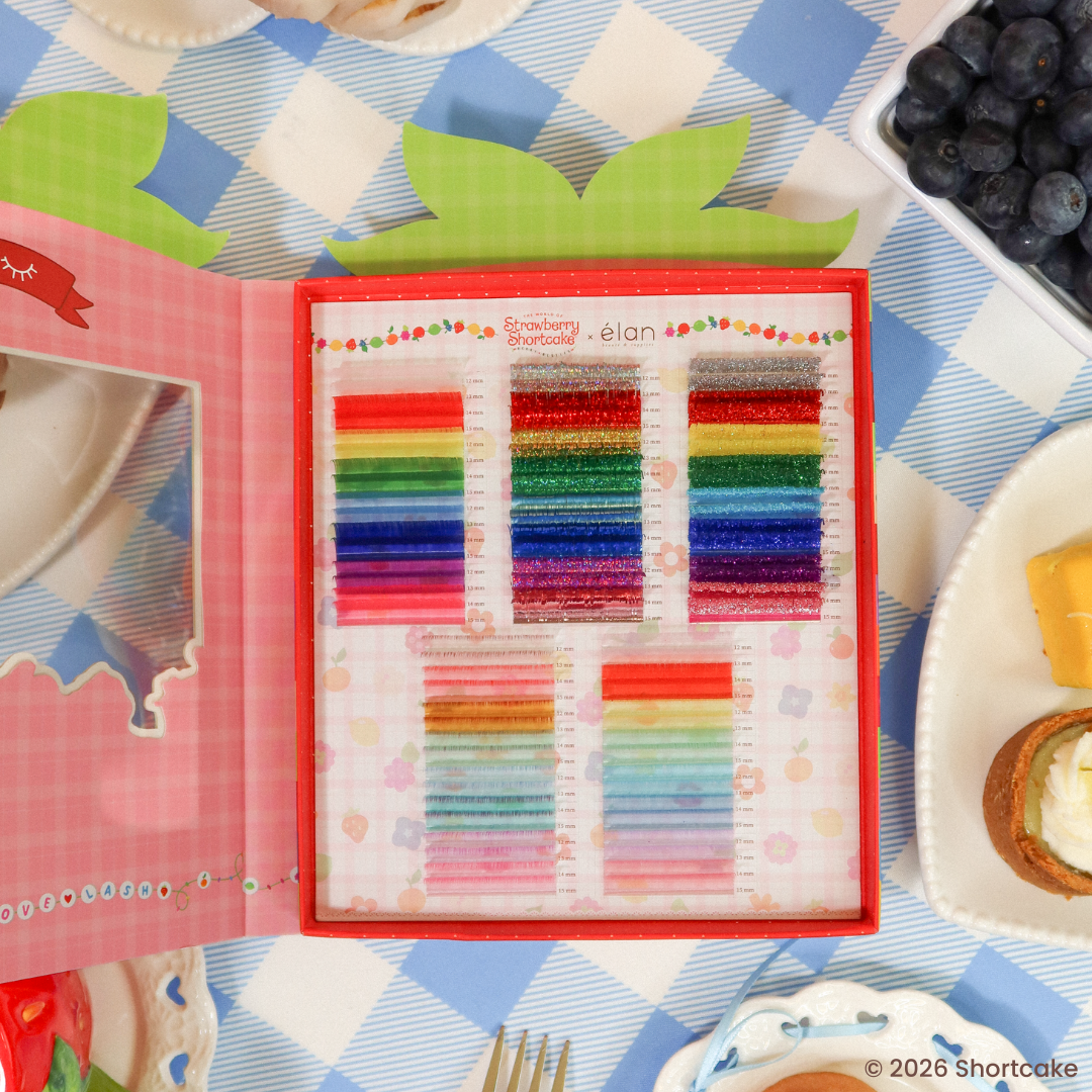 STRAWBERRY SHORTCAKE lash tray trio
