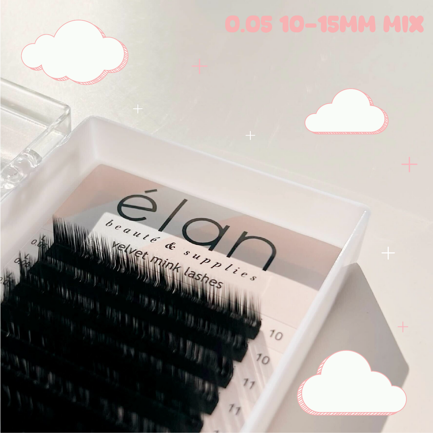 L CURL velvet mink lashes ☁️