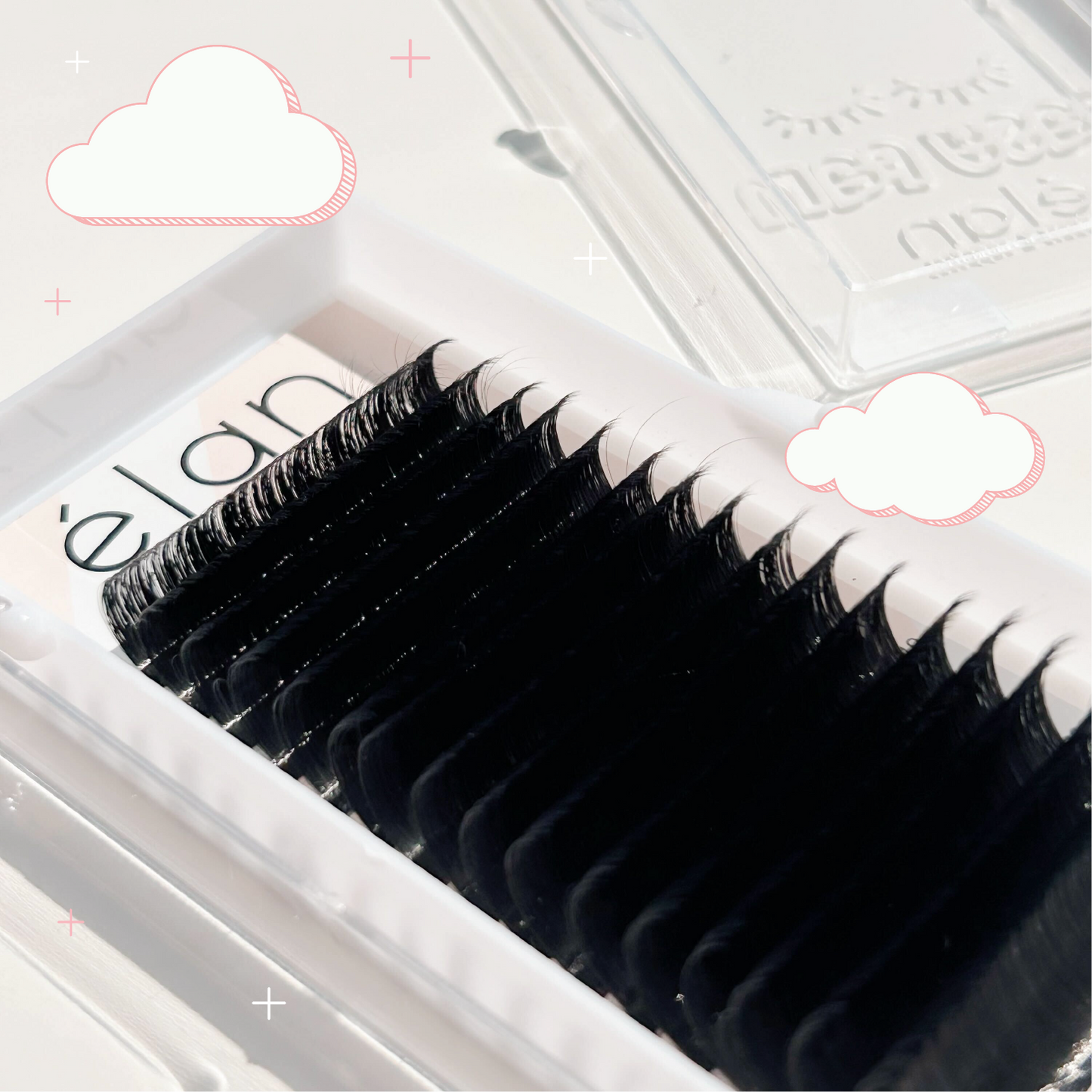 0.07 velvet mink EASY FAN trays ☁️
