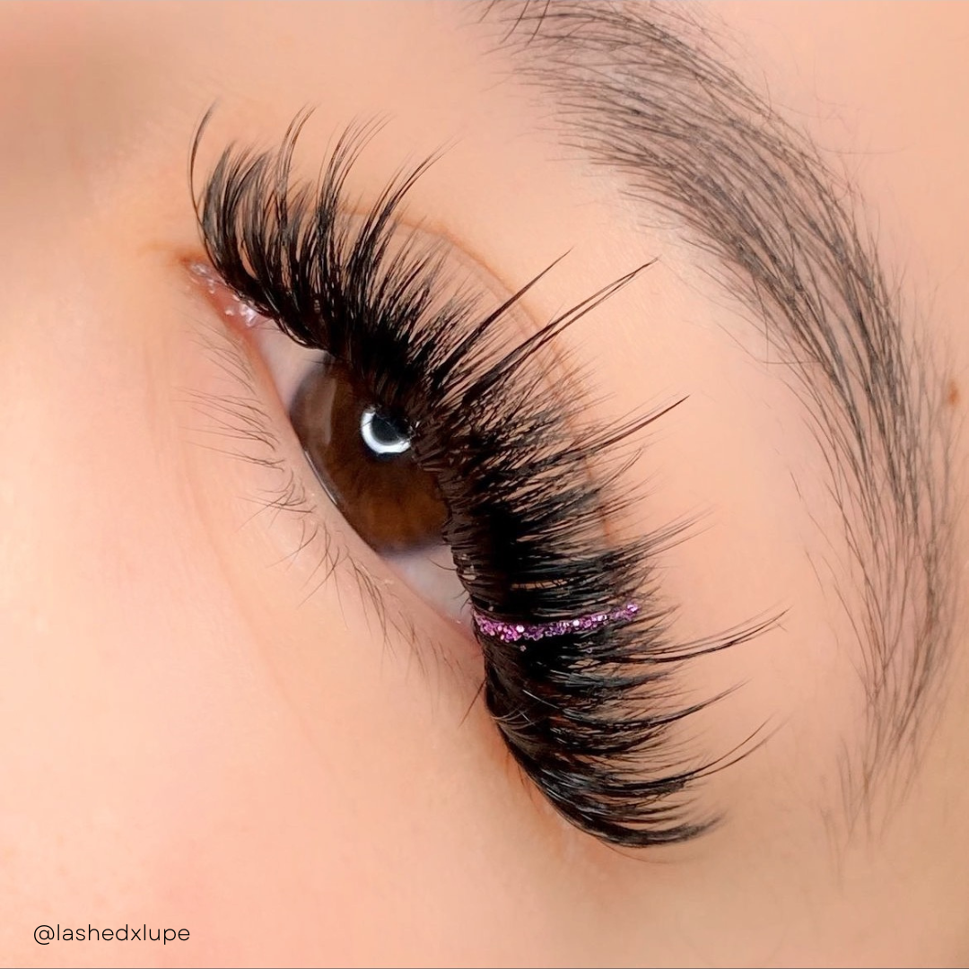 LOOSER CURL velvet mink lash trays
