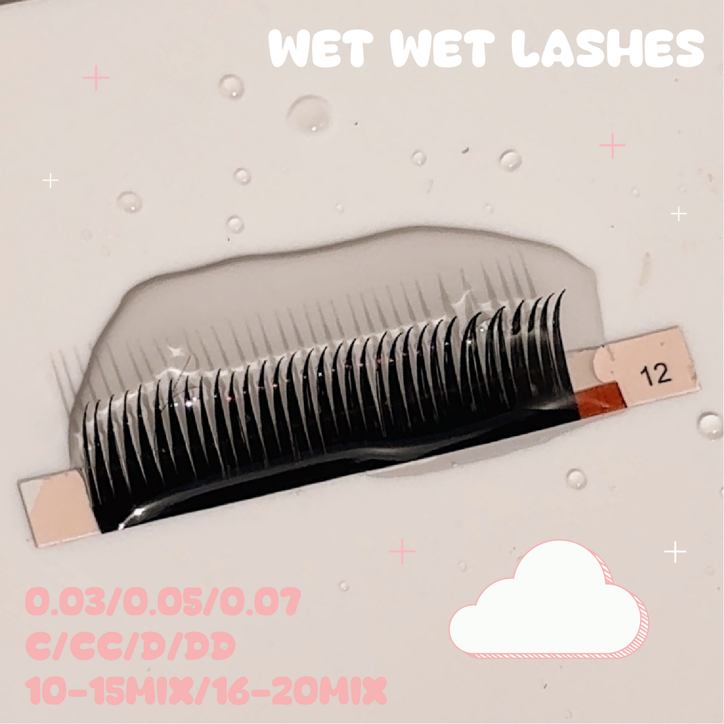 velvet mink premade WET WET LASH