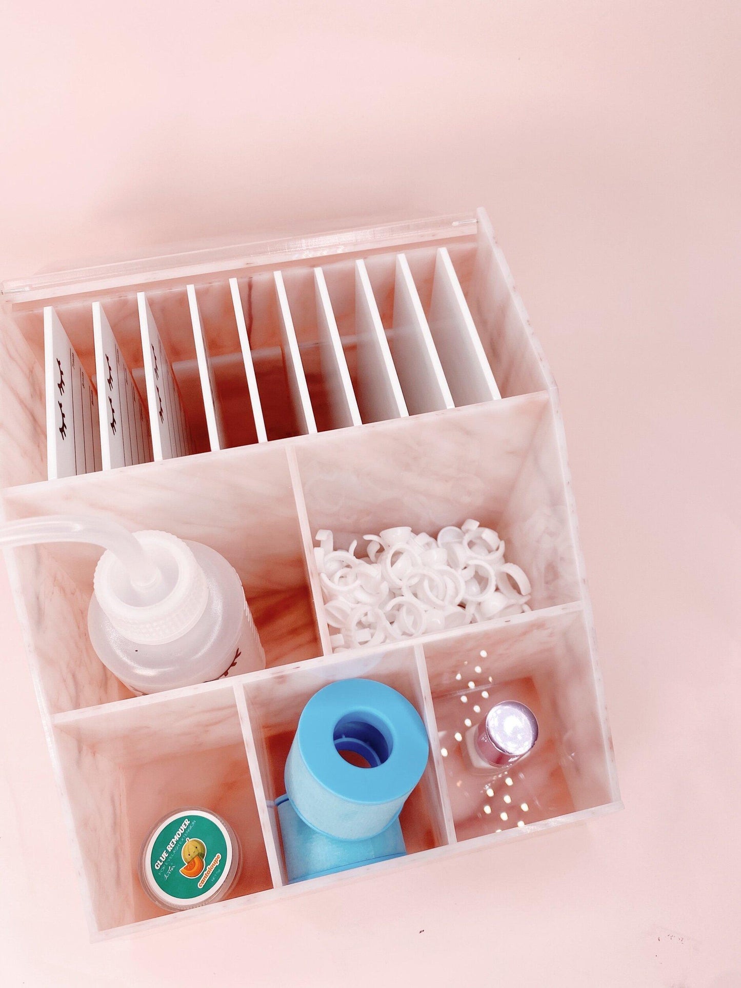 the ultimate lash tile organizer