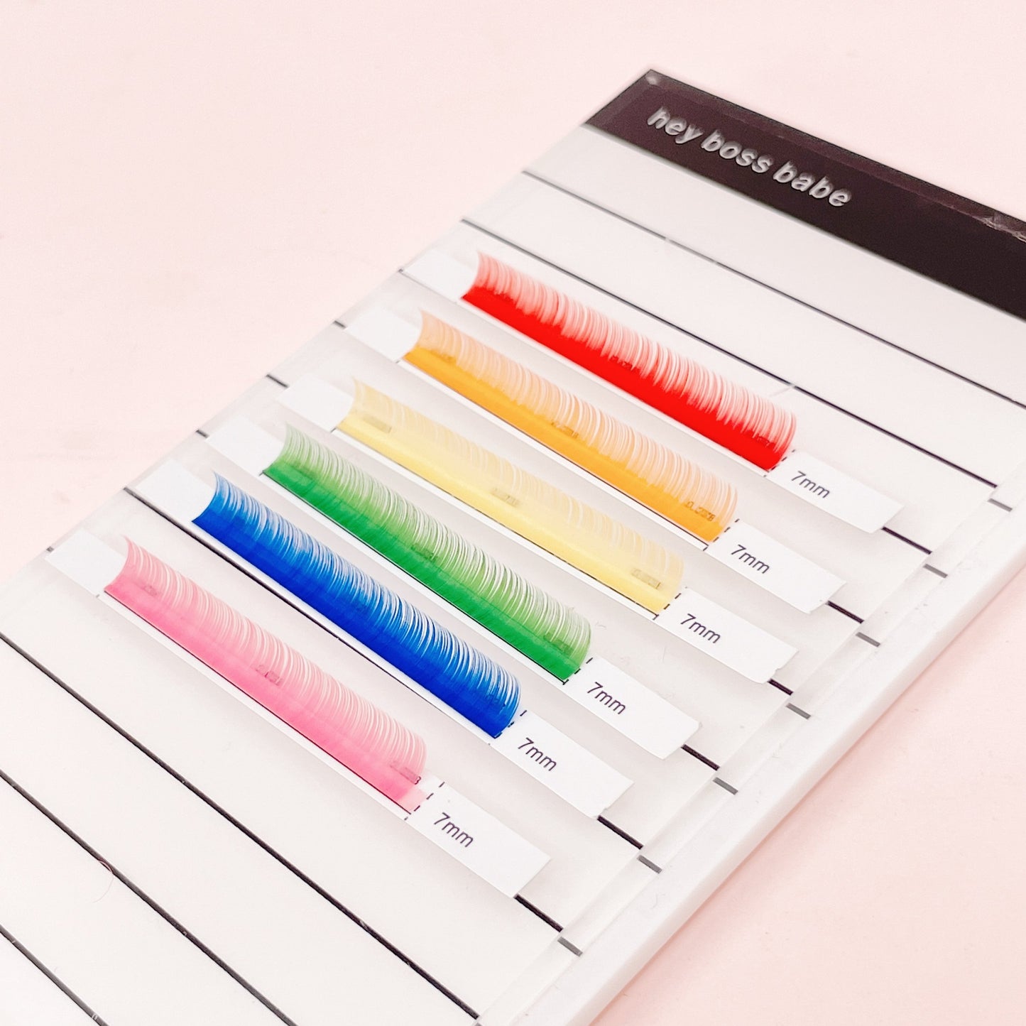 COLOR bottom lashes mini tray