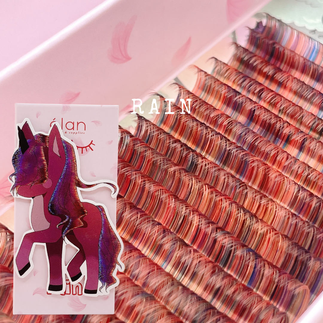 UNICORN 0.05D velvet color lashes