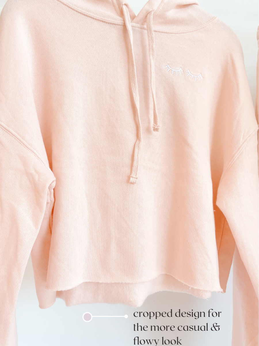 LASH embroidered matching PINK SET