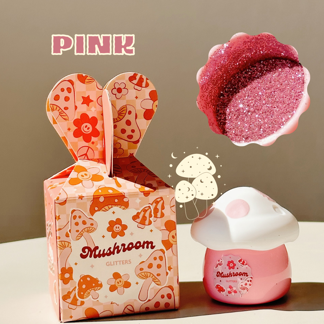 mushroom loose glitters