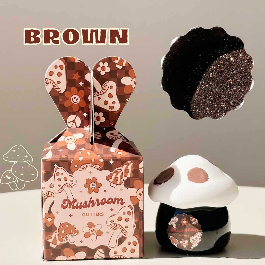 mushroom loose glitters