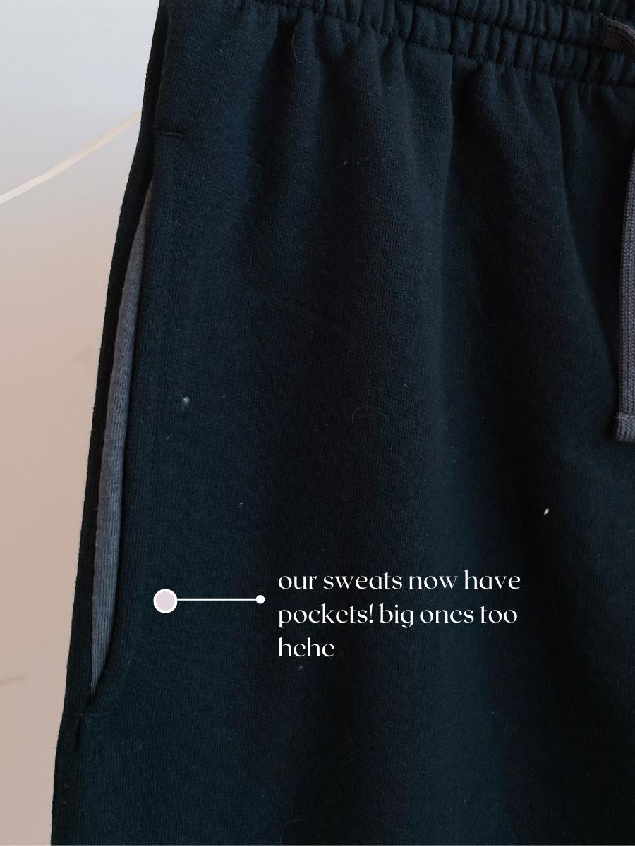 LASH embroidered sweatpants