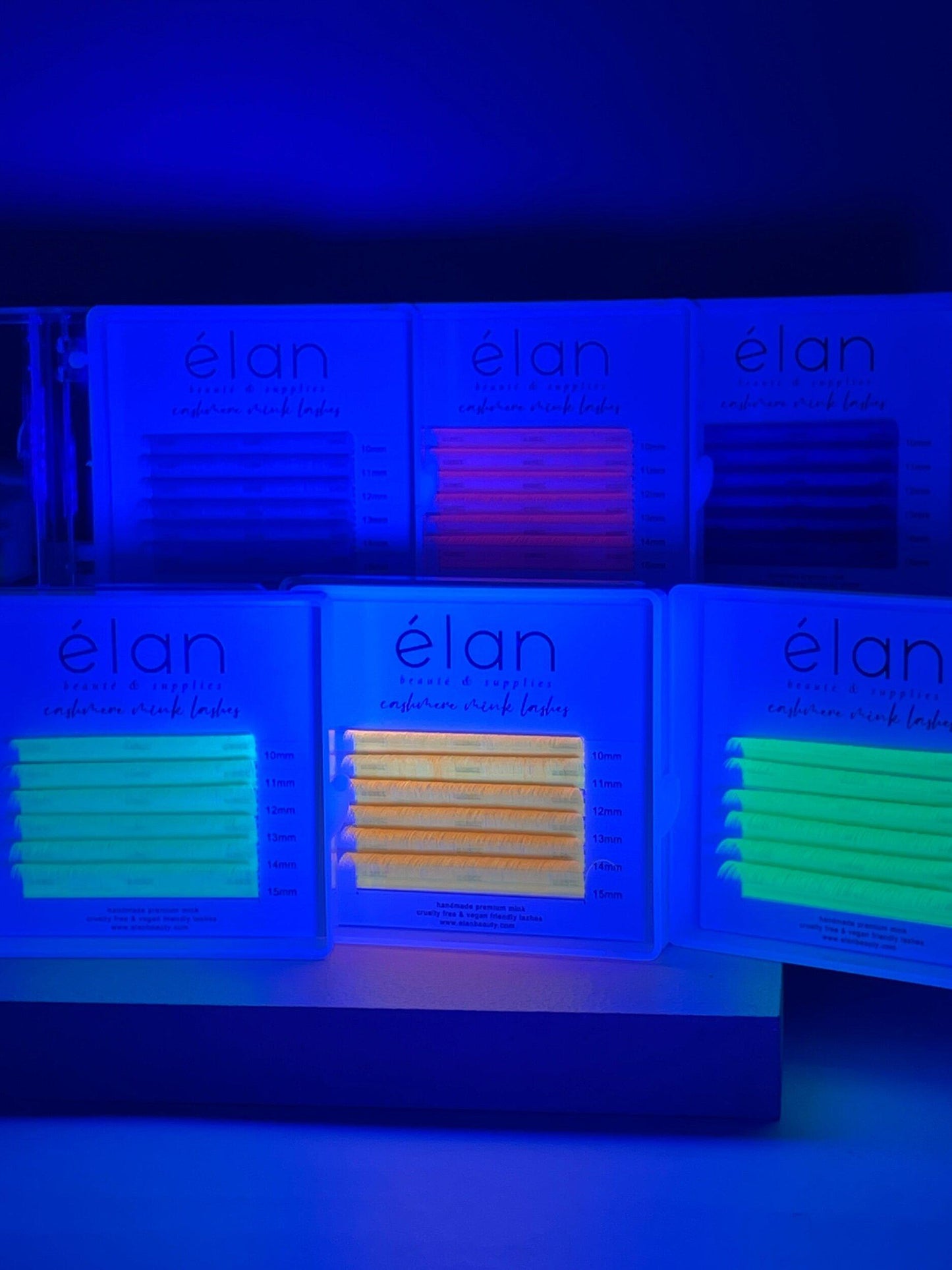MINI UV NEON 0.05 cashmere mink lashes