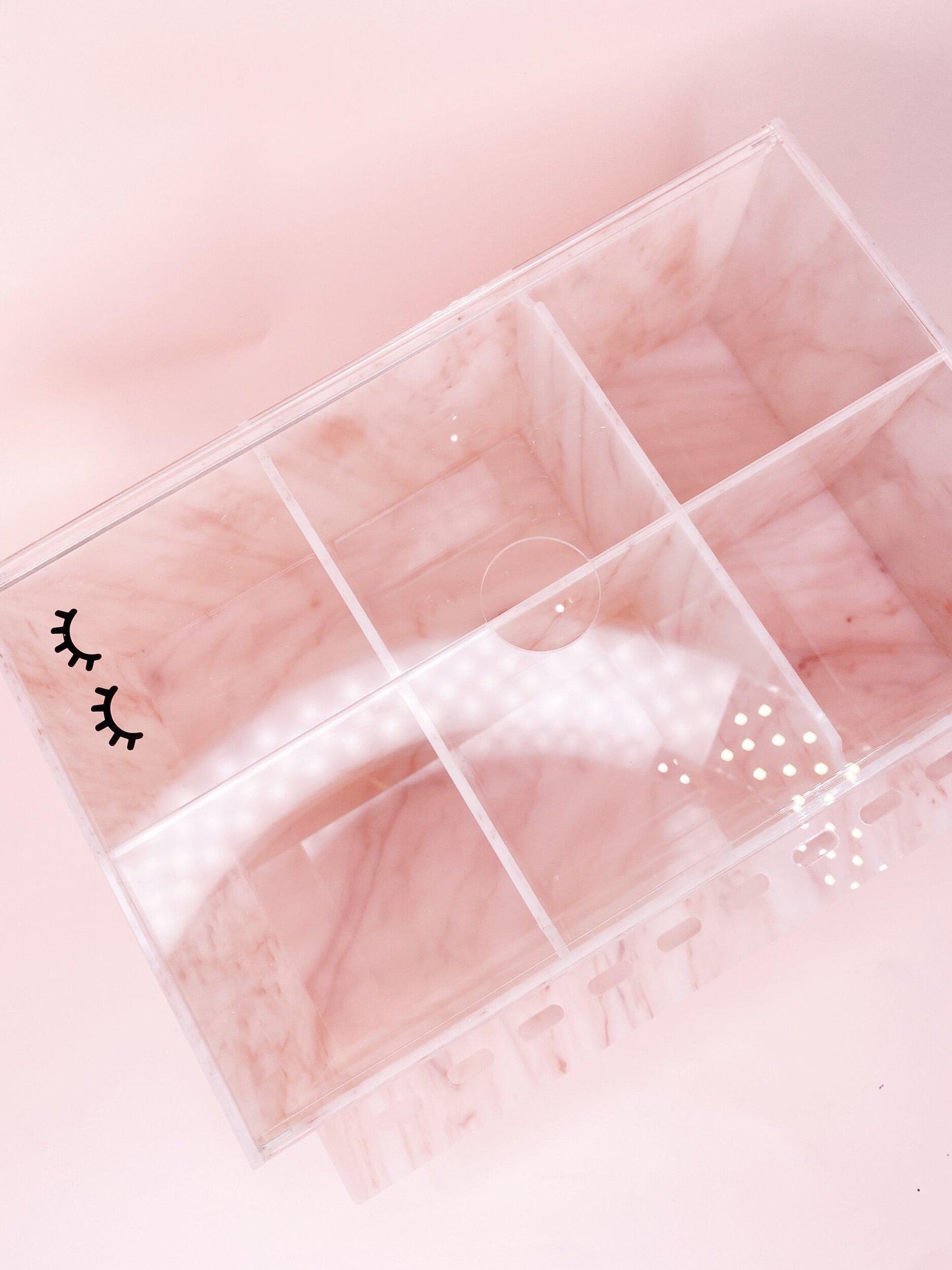 lash organizer - 10 tweezer slots
