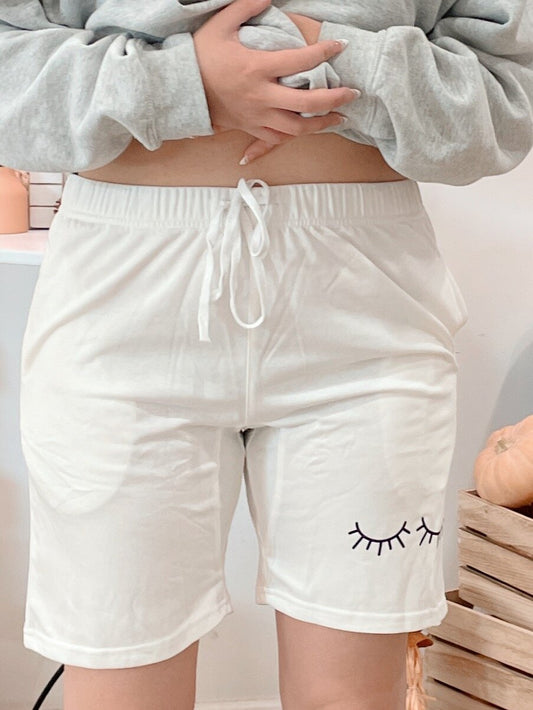 LASH cotton shorts