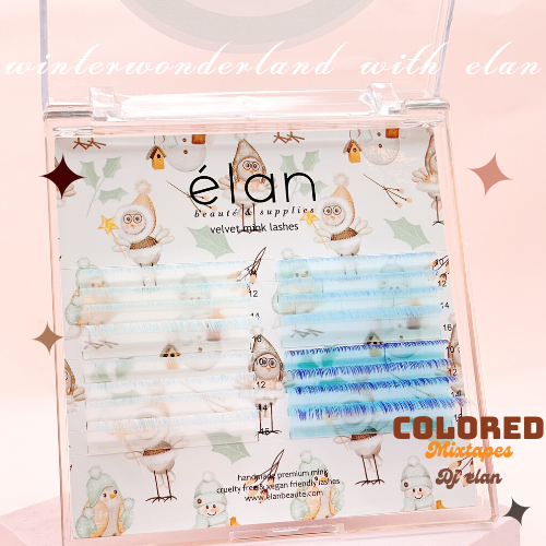 colored MIXTAPES velvet mink lashes ♫