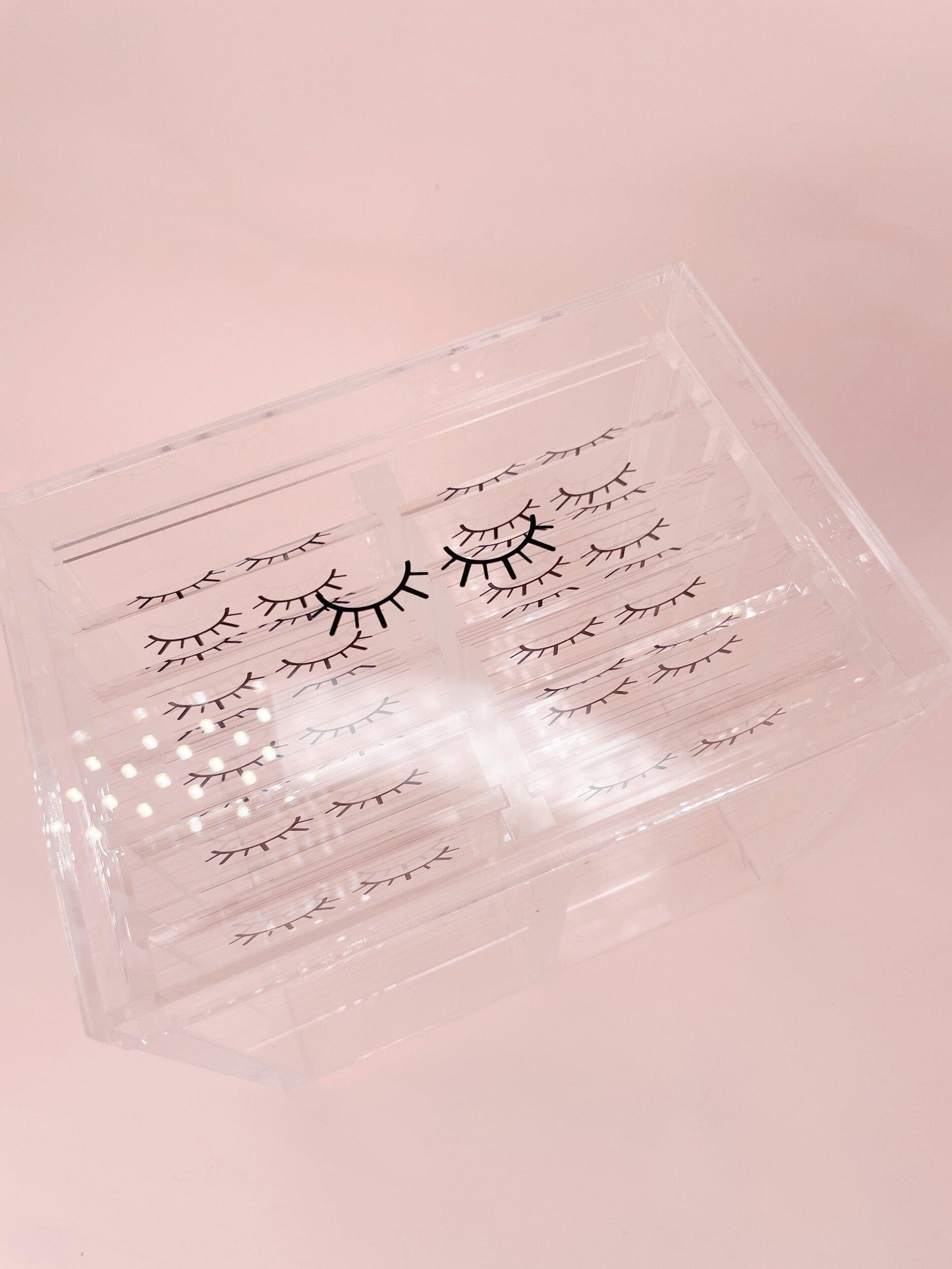 SUPER CLEAR 10 lash tile organizer