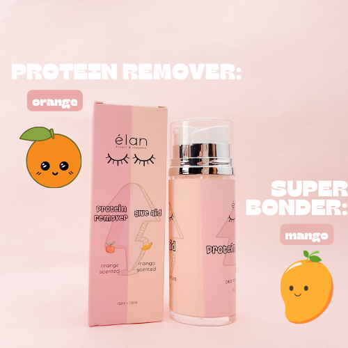 HALF N HALF protein remover+glue aid
