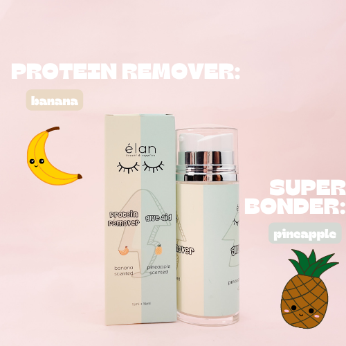 HALF N HALF protein remover+glue aid