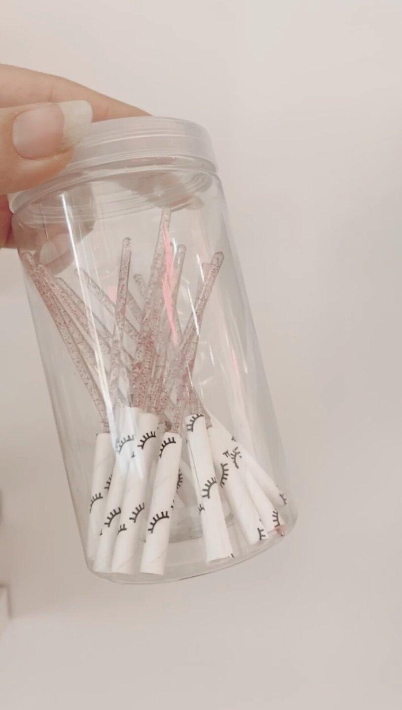lash paper straws