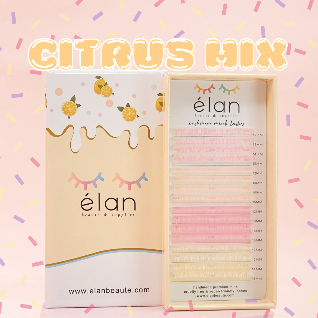 CREAMSICLES OMBRÉS cashmere mink lashes