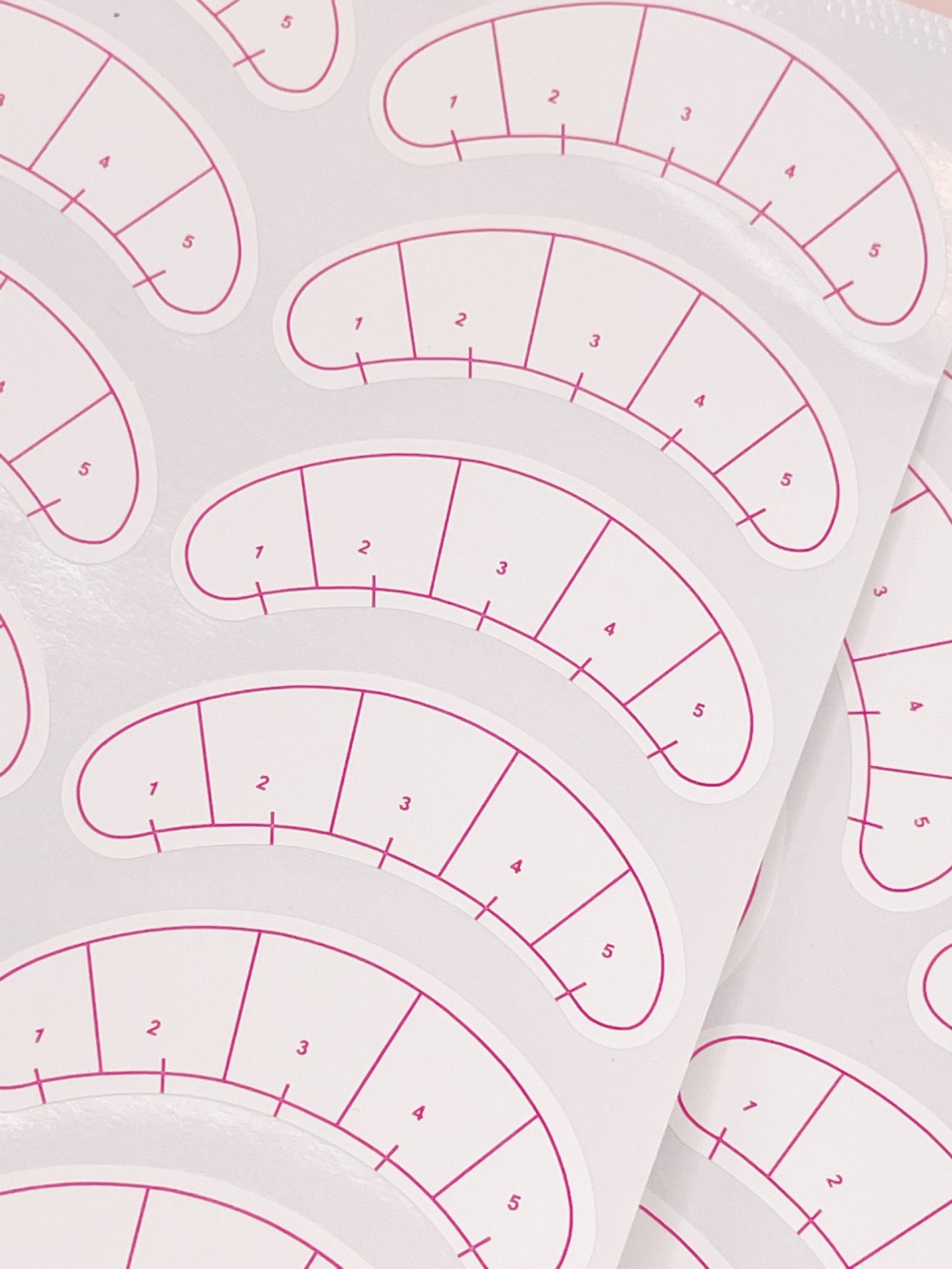 lash map sticker