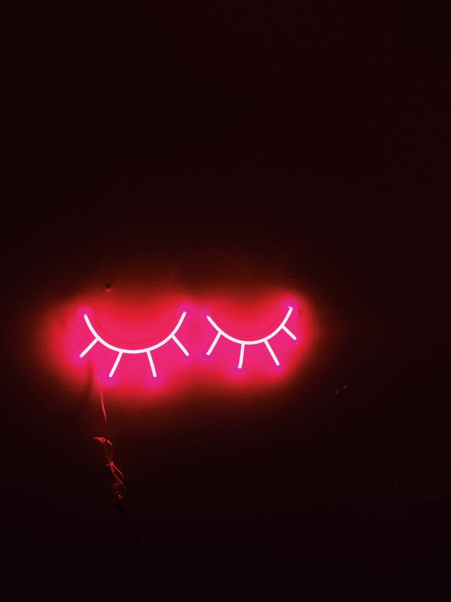LASH neon light