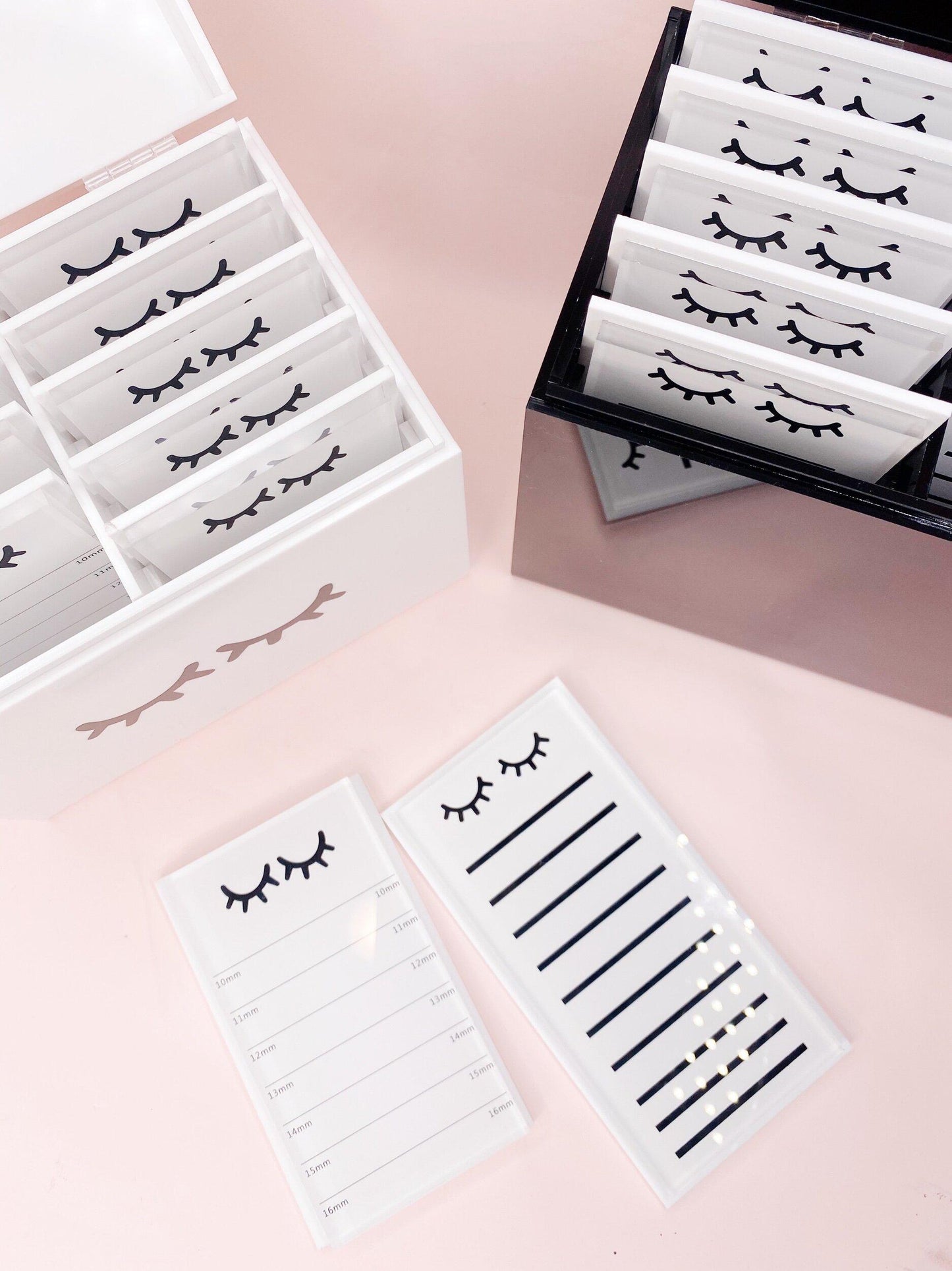 premium 10 lash tile organizer