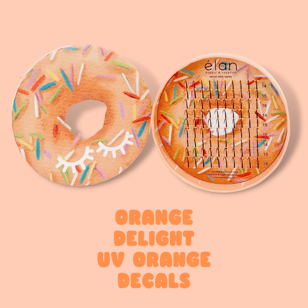 cafe élan DONUT decal lashes