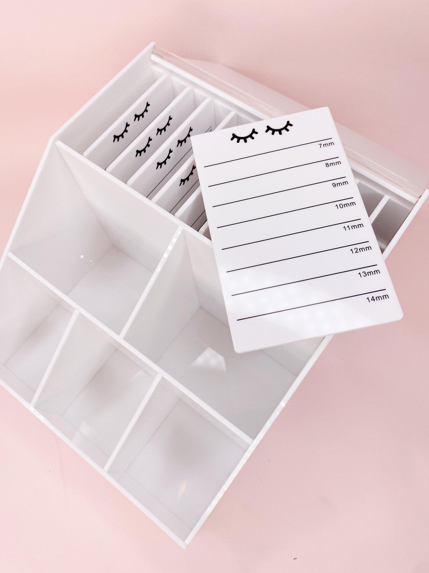 the ultimate lash tile organizer