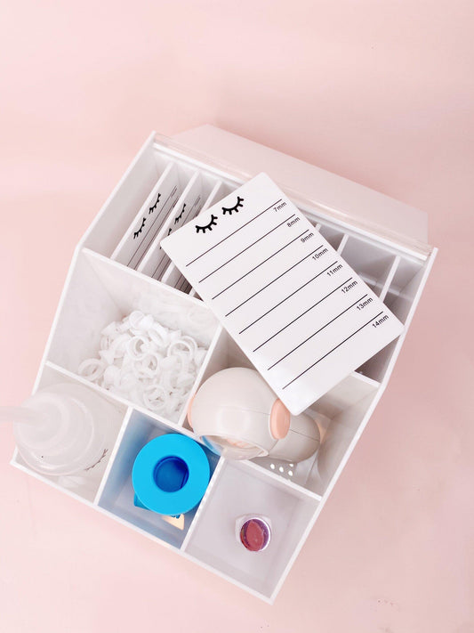 the ultimate lash tile organizer