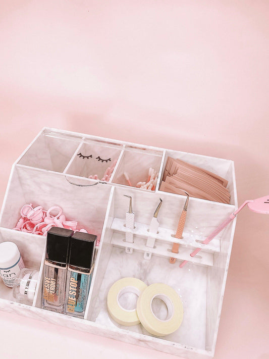 lash organizer - 4 tweezer slots