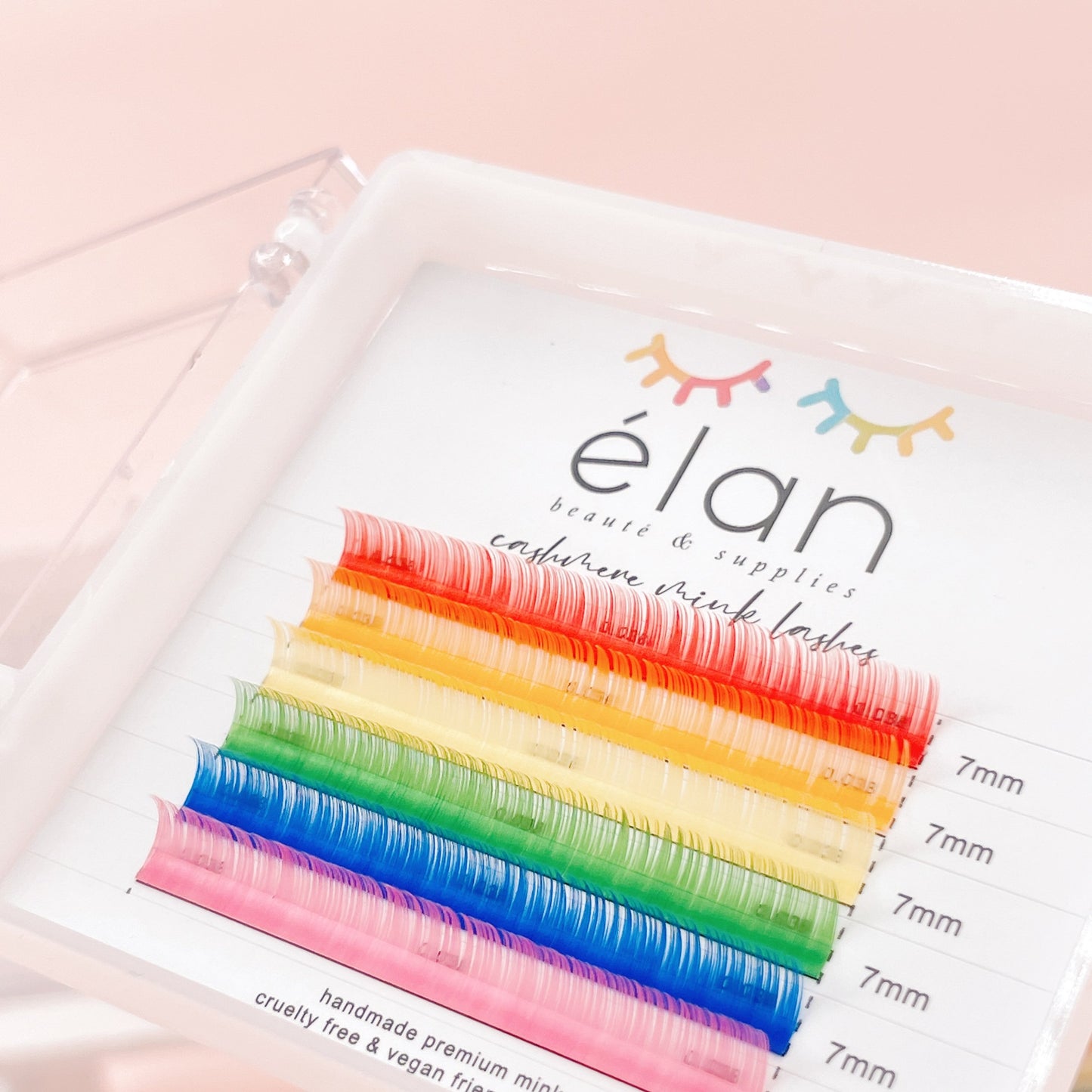 COLOR bottom lashes mini tray