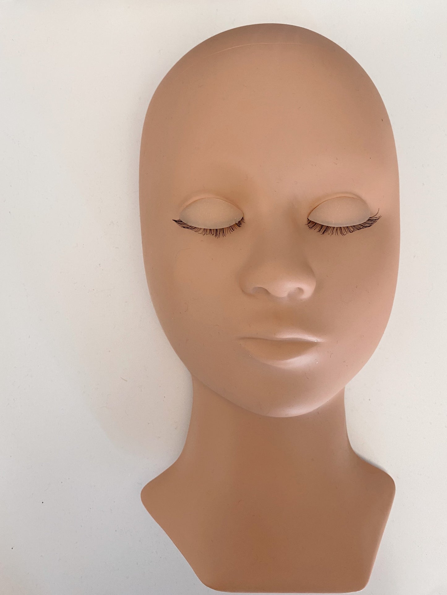 mannequin head with removal lids