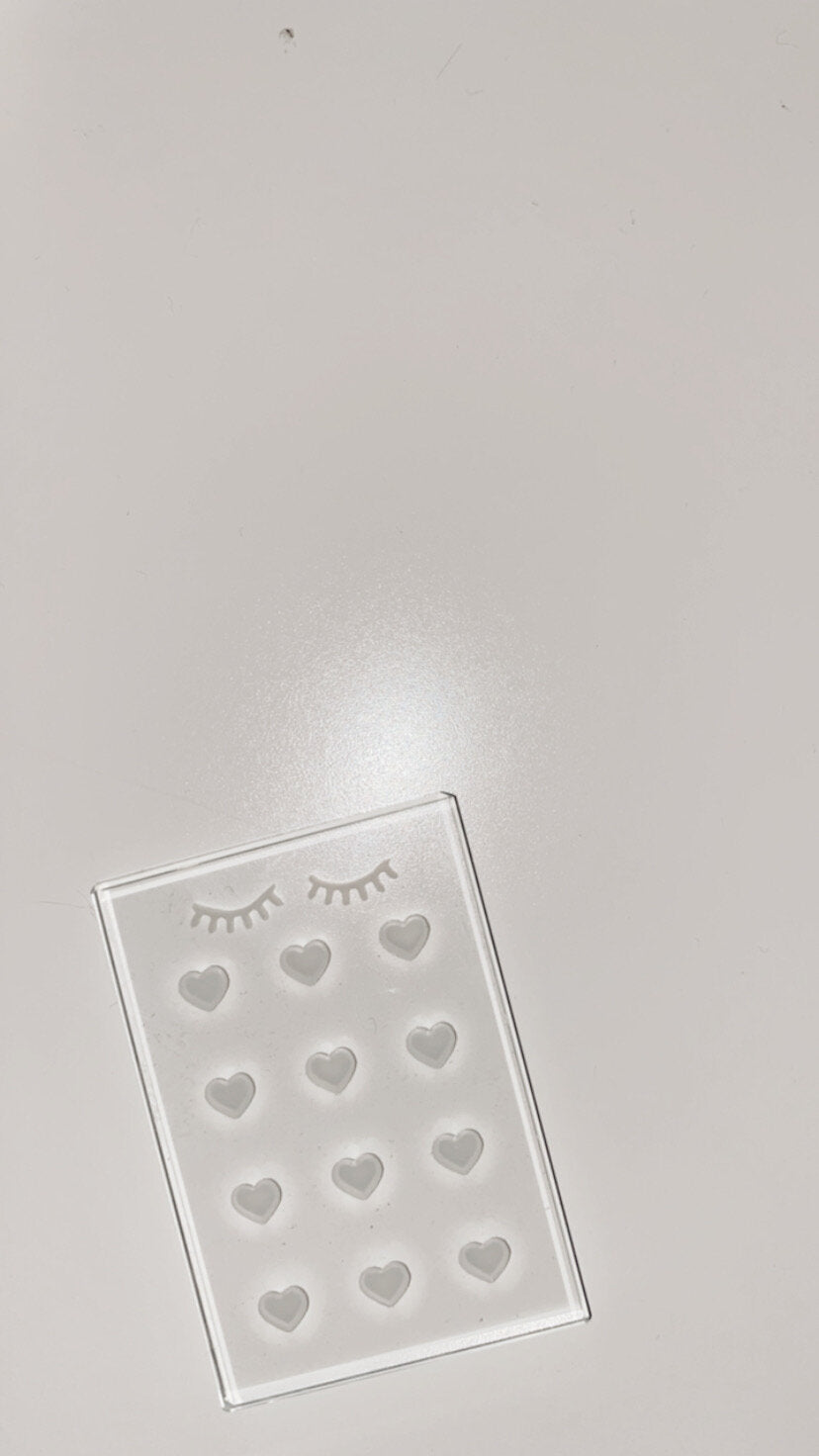 glass glue tray